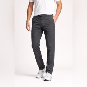 ✨ LULULEMON Men’s Performance Slim Straight Pants Charcoal Size 34 ✨